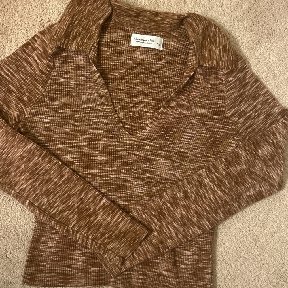 Abercrombie & Fitch Brown Sweater
